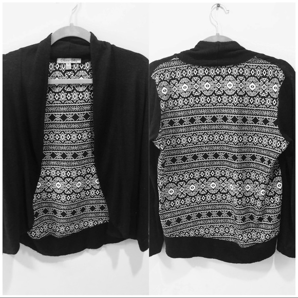 Olivia Sky Tops - Olivia Sky | Printed Cardigan 🖤